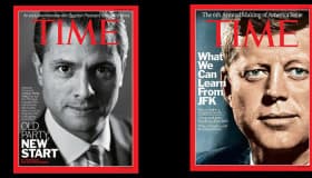 Como Kennedy, EPN aparece en la portada de la revista 'Time'