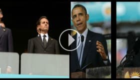 Video: Los mandatarios que estuvieron en el funeral de Mandela