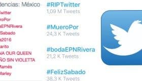 En Twitter, miles de comentarios sobre la #bodaEPNRivera