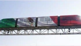 Aerotrén del AICM, fuera de servicio del 26 de febrero al 12 de marzo