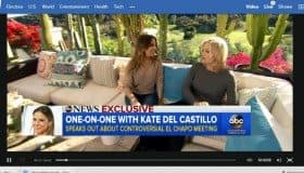 El Chapo admiraba a la protagonista de La Reina del Sur: Kate del Castillo a ABC