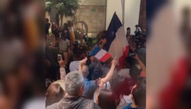 Celebran triunfo en Casa de Francia  (Video)