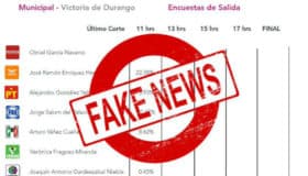 Órgano electoral de Durango señala página falsa y desmiente "fake news"