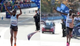 Se imponen corredores kenianos en el Maratón de Nueva York | Video