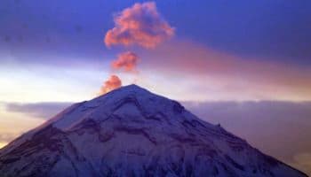 Reportan la formación de un domo en el cráter del Popocatépetl