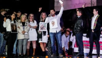 Durante velada luctuosa en la CDMX, recuerdan a víctimas de masacre en Bavispe y exigen justicia