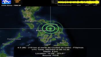 Terremoto de magnitud 6,1 sacude la isla filipina de Masbate