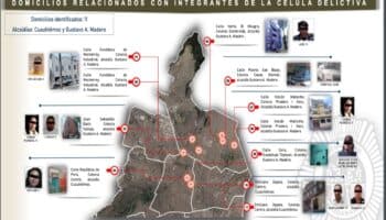 Hija y nieto de "Ma Baker" dirigían célula de narcomenudeo y extorsión: García Harfuch