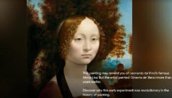Google te lleva a conocer mediante Inteligencia Artificial, la mente Leonardo da Vinci