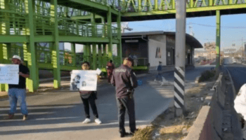 Obstruyen autopista México-Pachuca: familiares de Lourdes Monserrat exigen justicia por su desaparición