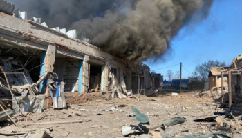 Ucrania sufre una serie de ataques rusos masivos sobre su red eléctrica