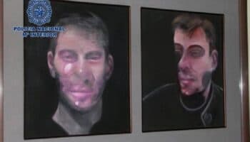 La policía española recupera el cuarto de 5 cuadros de Francis Bacon robados en 2015