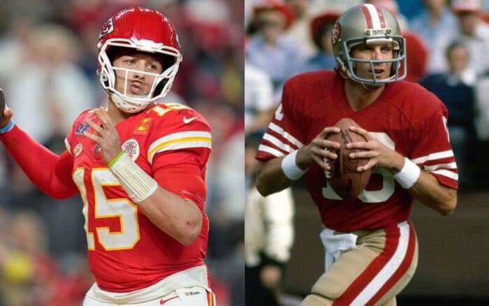 Joe Montana, leyenda de la NFL, le hace el feo a Patrick Mahomes | Video