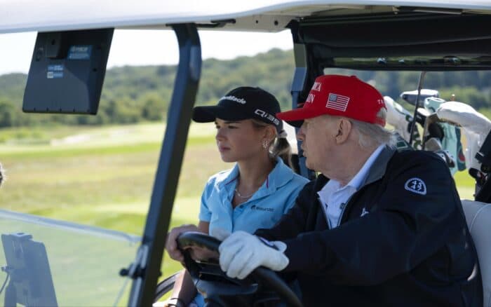 Debuta nieta de Trump como golfista profesional en la LPGA Tour | Video