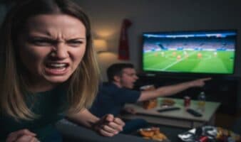 Mujer apuñala a su esposo al confudir insultos contra ella durante el partido Atalanta vs. Napoli
