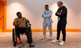 Mundial 2026: Ismaël Koné recibe a delegación qatarí en el hospital | Video