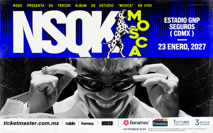 NSQK anuncia su primer concierto en el Estadio GNP Seguros