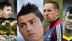 Messi, Ronaldo, Ribéry y Neymar, entre los candidatos al Balón de Oro