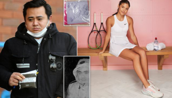 Declaran culpable a un ex repartidor por acosar a Emma Raducanu | Video