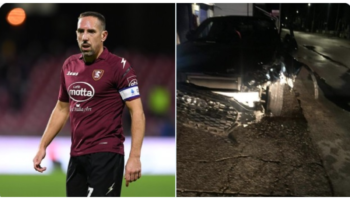 Sufre Franck Ribéry "un traumatismo craneoencefálico leve" | Tuit