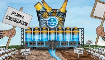 La cervecera que se va de Mexicali, pero pelea por el agua