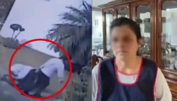 Trabajadora doméstica roba caja fuerte con más de 1 mdp en Lomas de Angelópolis | Video