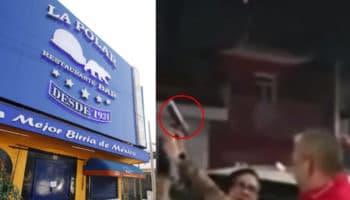 Video | Captan a hija de la dueña de La Polar realizar disparos al aire