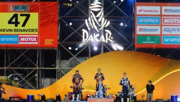 Rally Dakar 2023: Al-Attiyah y Benavides conquistan la carrera por el desierto | Fotogalería