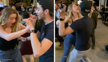 Amber Heard reaparece bailando al ritmo de 'Como la Flor' | Video