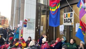 Greta Thunberg, desalojada de protestas en Noruega contra parque eólico