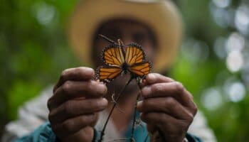 Ciencia ciudadana y microchips: las nuevas herramientas para estudiar a la monarca