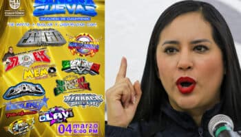 Sandra Cuevas anuncia 'Guerra de Sonideros' en explanada de la Cuauhtémoc
