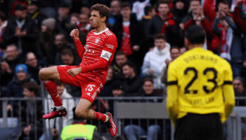 Clásico Alemán: Müller marca doblete en goleada sobre el Borussia Dortmund