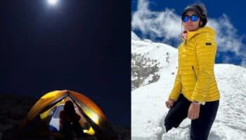 Alpinista logra estancia de un mes en el pico más alto de México