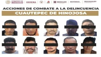 Huachicol: detienen a 10 y aseguran túnel con motivos satánicos