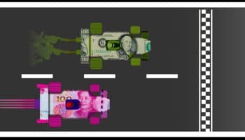 El dólar pierde terreno, pero aún gana la carrera