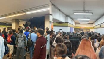 Reportan saturación y retrasos en Líneas 3, 8 y 9 del Metro CDMX
