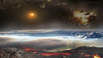 Volcanes y meteoritos podrían haber contribuido a desarrollar la vida en la Tierra: estudio