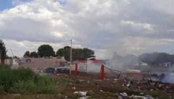 Tultepec: 10 lesionados tras triple explosión en talleres de pirotecnia | Videos