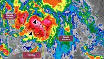 Ciclón Dos-E evoluciona a depresión tropical. Conoce cuáles estados afectará