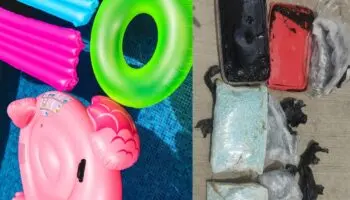 Guardia Nacional asegura 20 mil pastillas de fentanilo escondidas en una alberca inflable en Sinaloa
