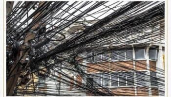 Retirarán cables aéreos en desuso en la CDMX