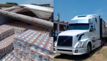 Video y fotos | Ahora localizan latas de cerveza clonadas en Oaxaca; hay 1 detenido
