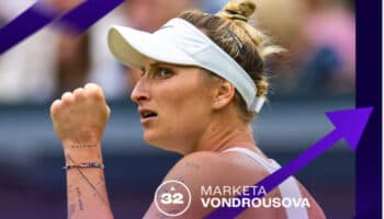 Vondrousova, campeona de Wimbledon, se mete al top 10 en el ranking WTA | Tuit