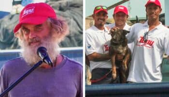 Perrita de náufrago es mexicana; fue 'clave' para su supervivencia | Video