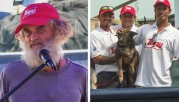 Perrita de náufrago es mexicana; fue 'clave' para su supervivencia | Video