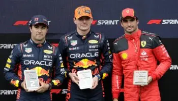 F1: Verstappen se lleva el sprint del GP de Austria por delante de Checo Pérez