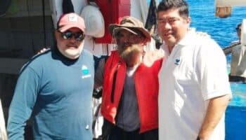 Tripulación que salvó a náufrago y su perrita recibirán reconocimiento: Grupomar | Entérate