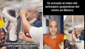 Video de argentino criticando al metro de CDMX es un anuncio actuado