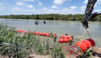 Hallan un segundo muerto en el Río Bravo en la zona de boyas alambradas